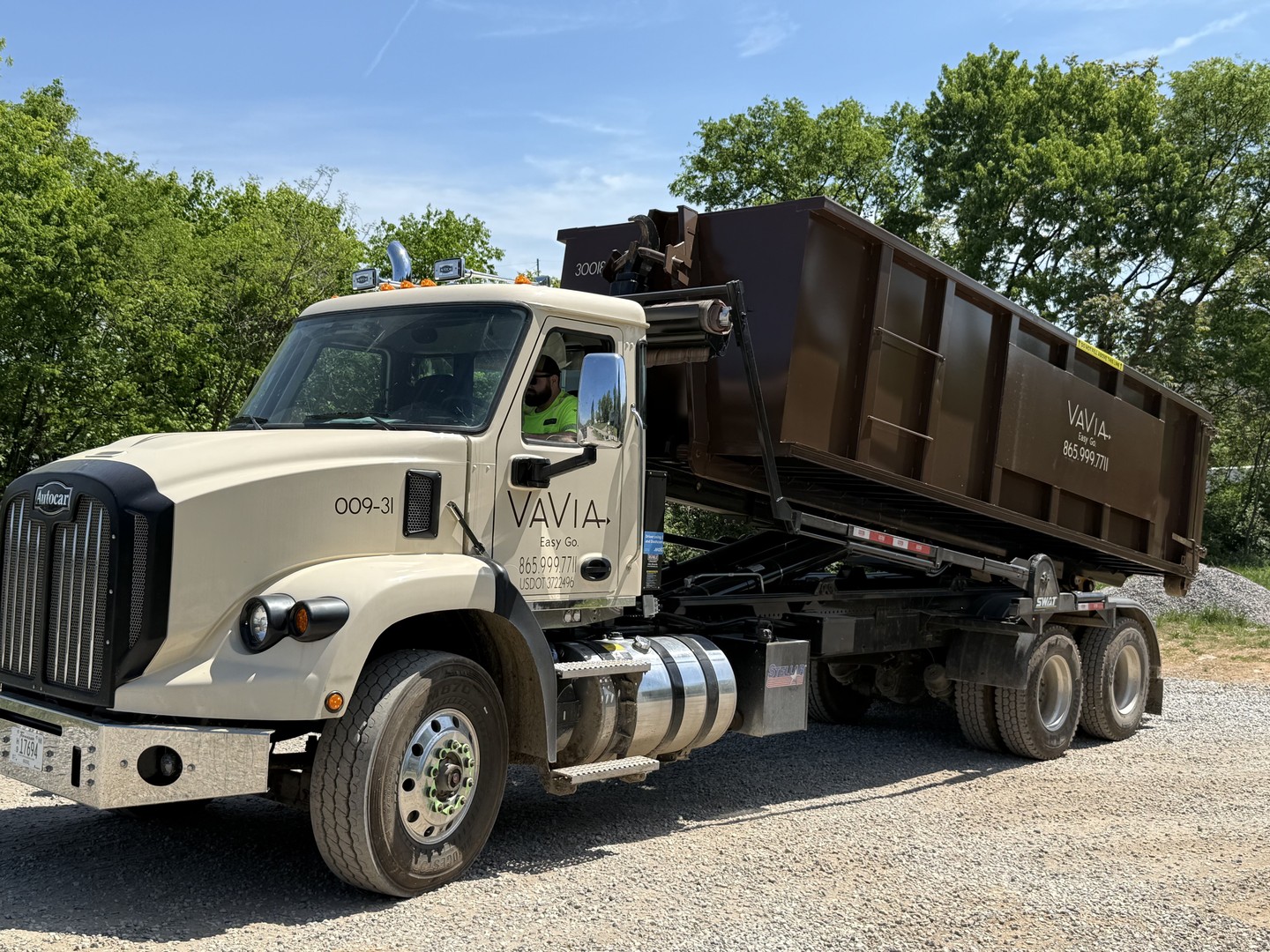 30-yard dumpsters ready t