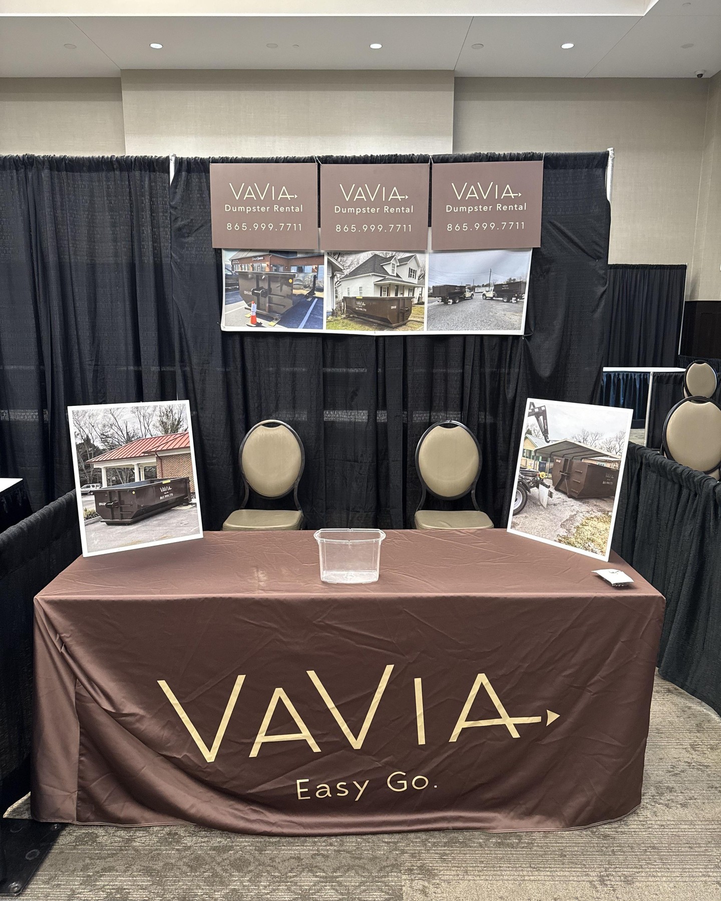 We're at the Business Exp